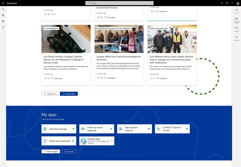 CLBC launches a full-featured intranet on BC Government’s Microsoft 365 ...