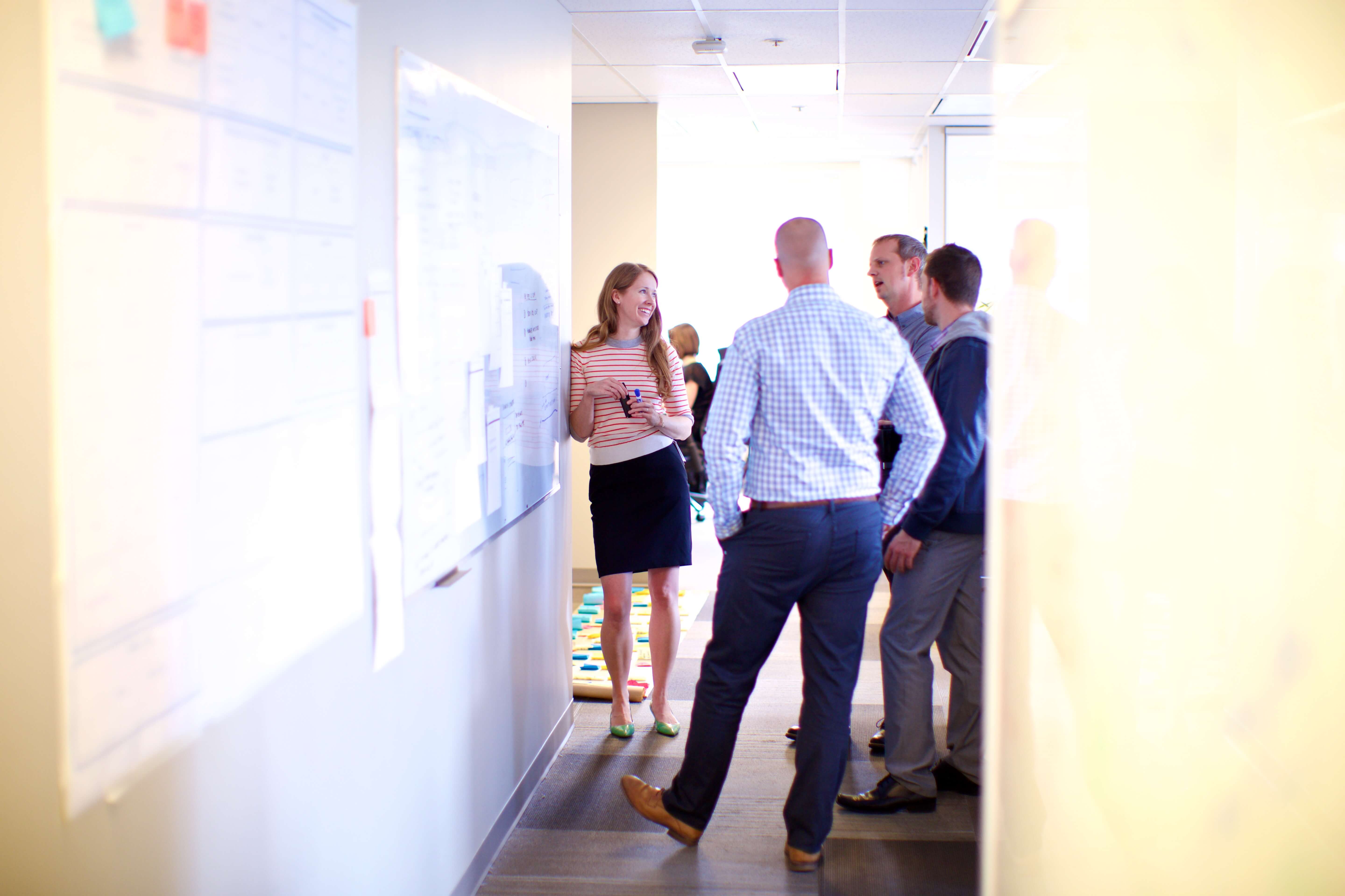 People at whiteboard