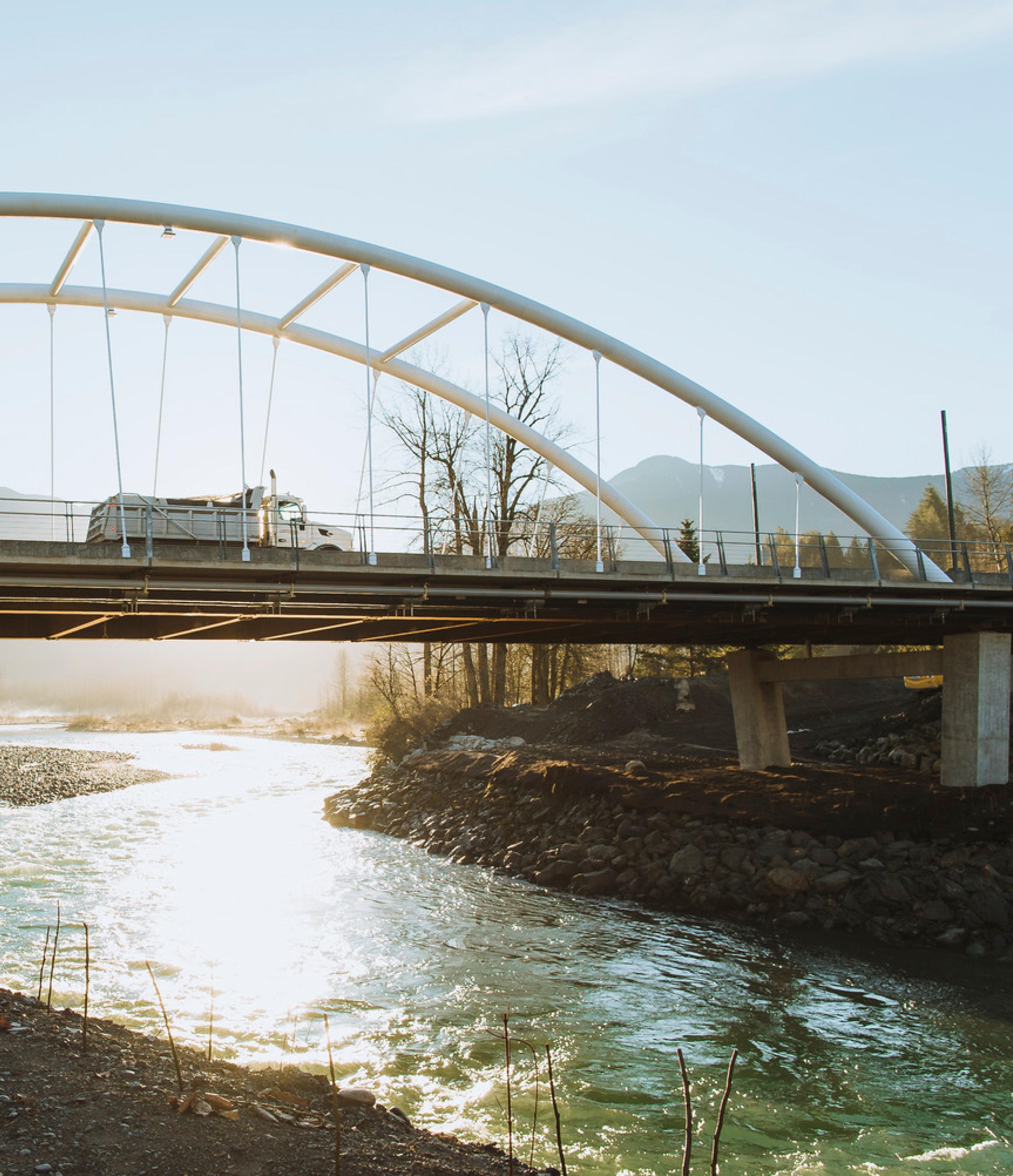 Photo of Vedder Bridge.