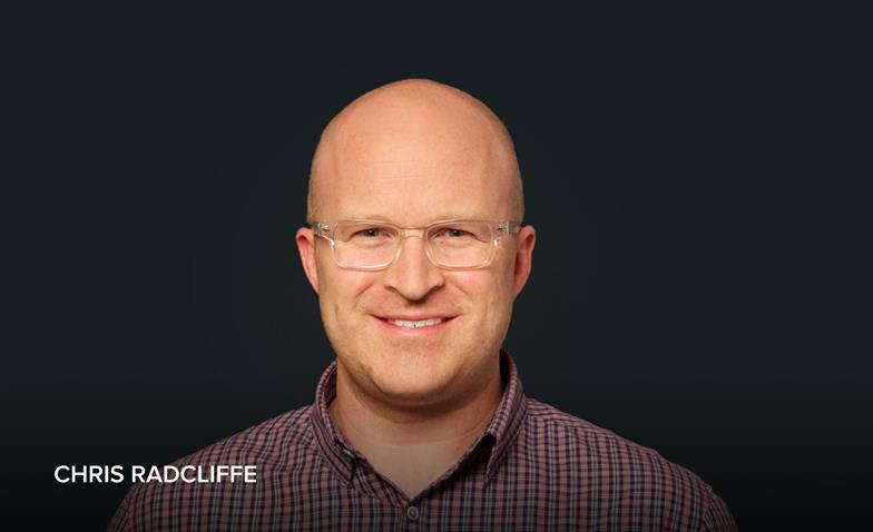 A headshot of Chris Radcliffe, Digital Workplace Advisor