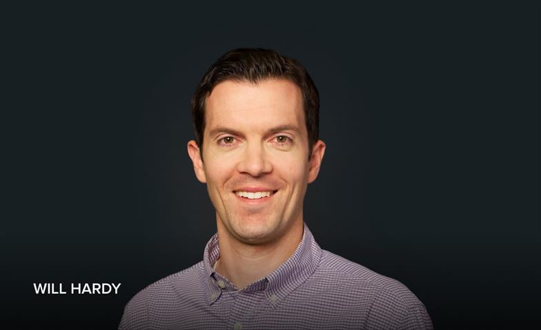 A headshot of Will Hardy, Practice Lead, Employee Portals